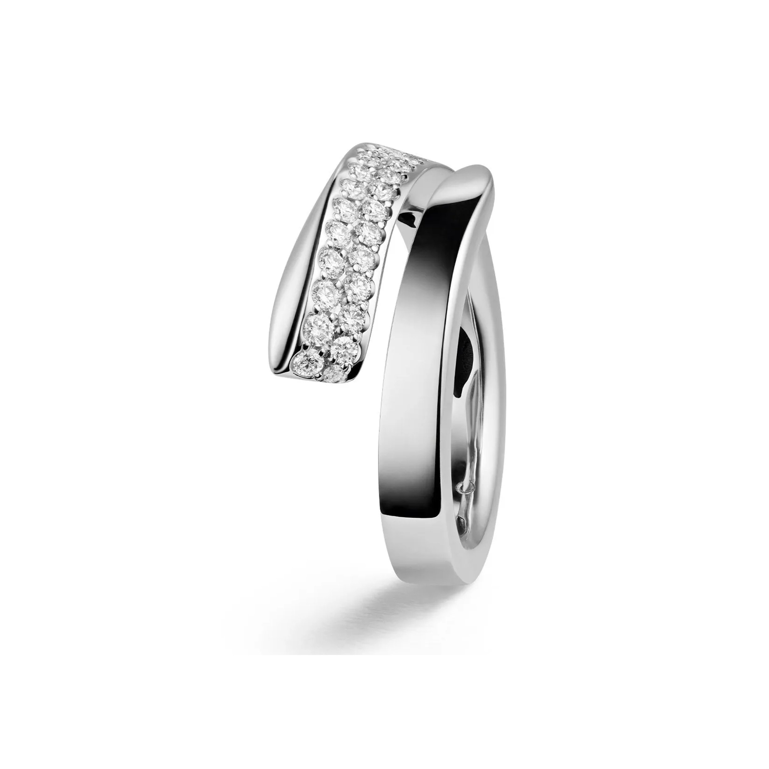 Crivelli LIKE RING WHITE GOLD SLIM SIZE 53