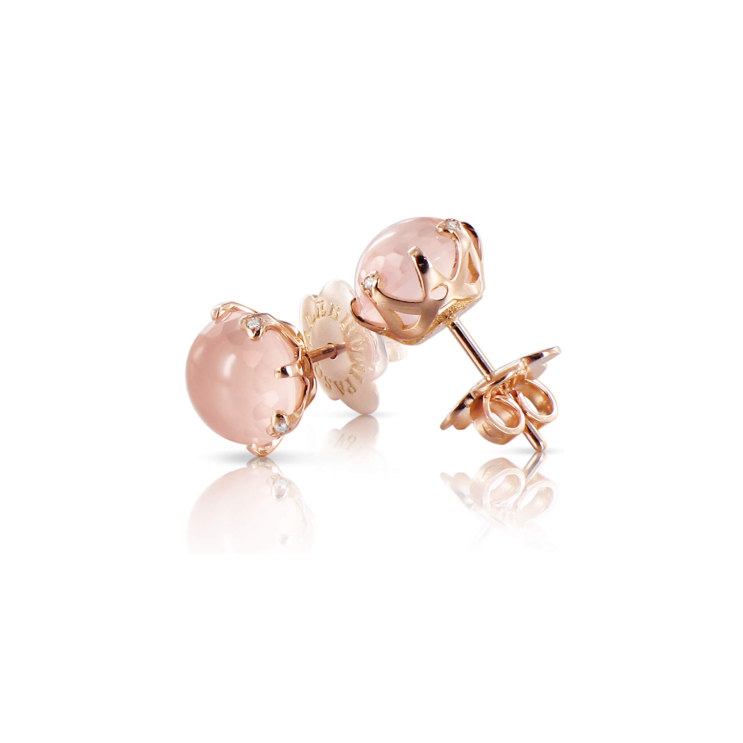 Pasquale Bruni SISSI ROSE QUARTZ EARRINGS