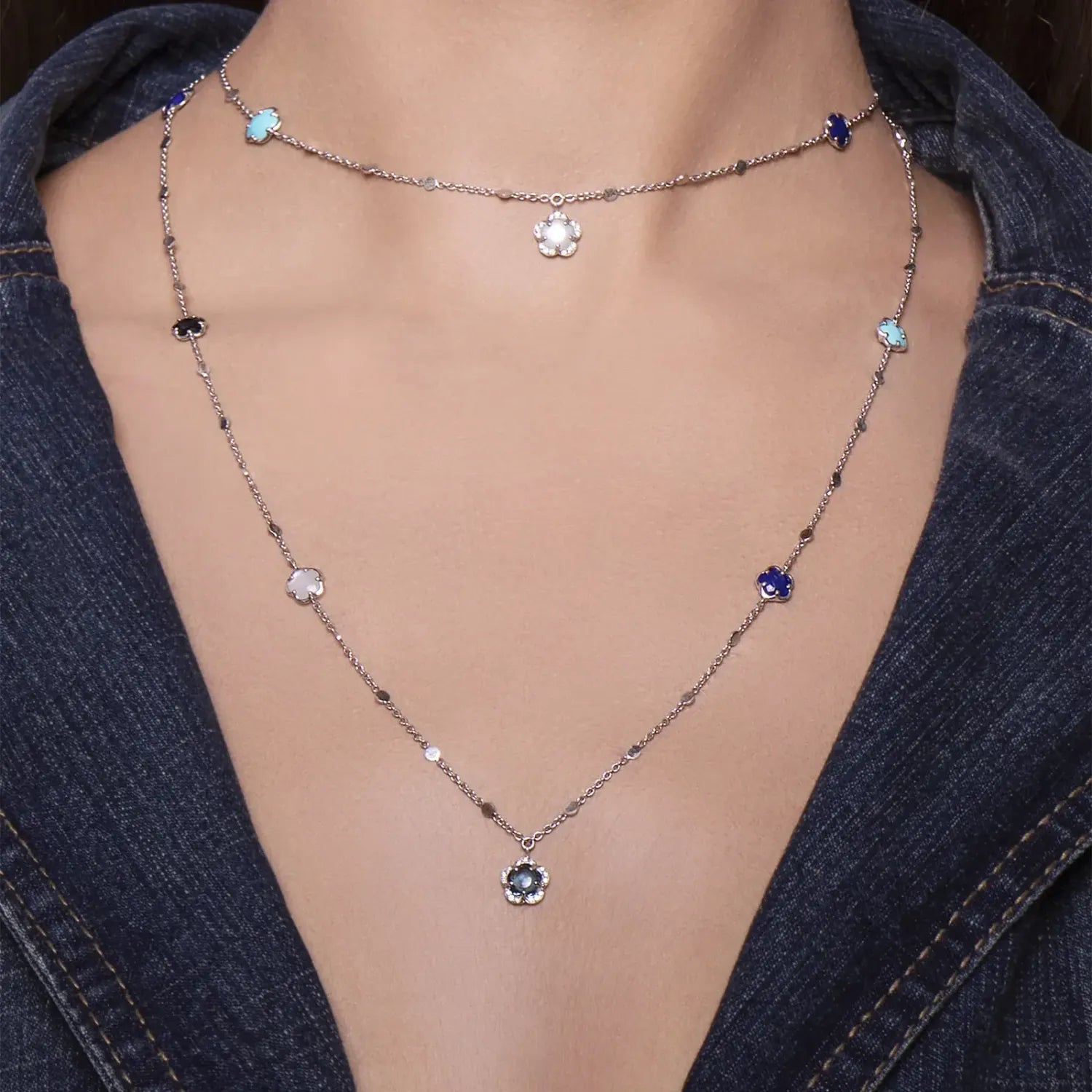 Pasquale Bruni FIGLIA DEI FIORI LONG NECKLACE