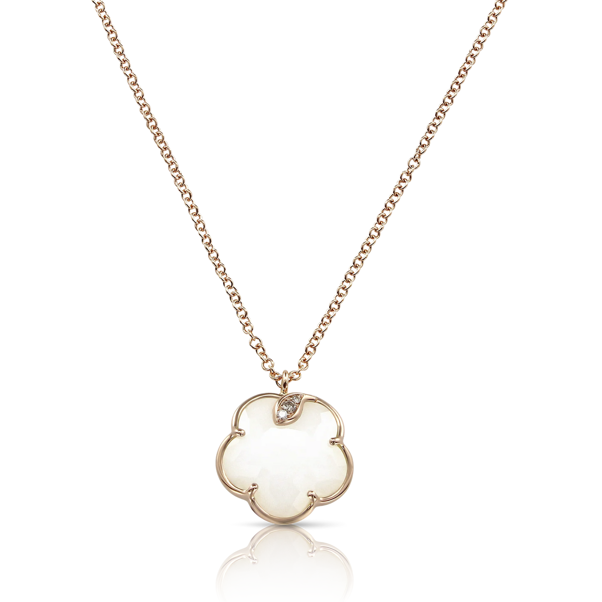 PETIT JOLI White Agate NECKLACE