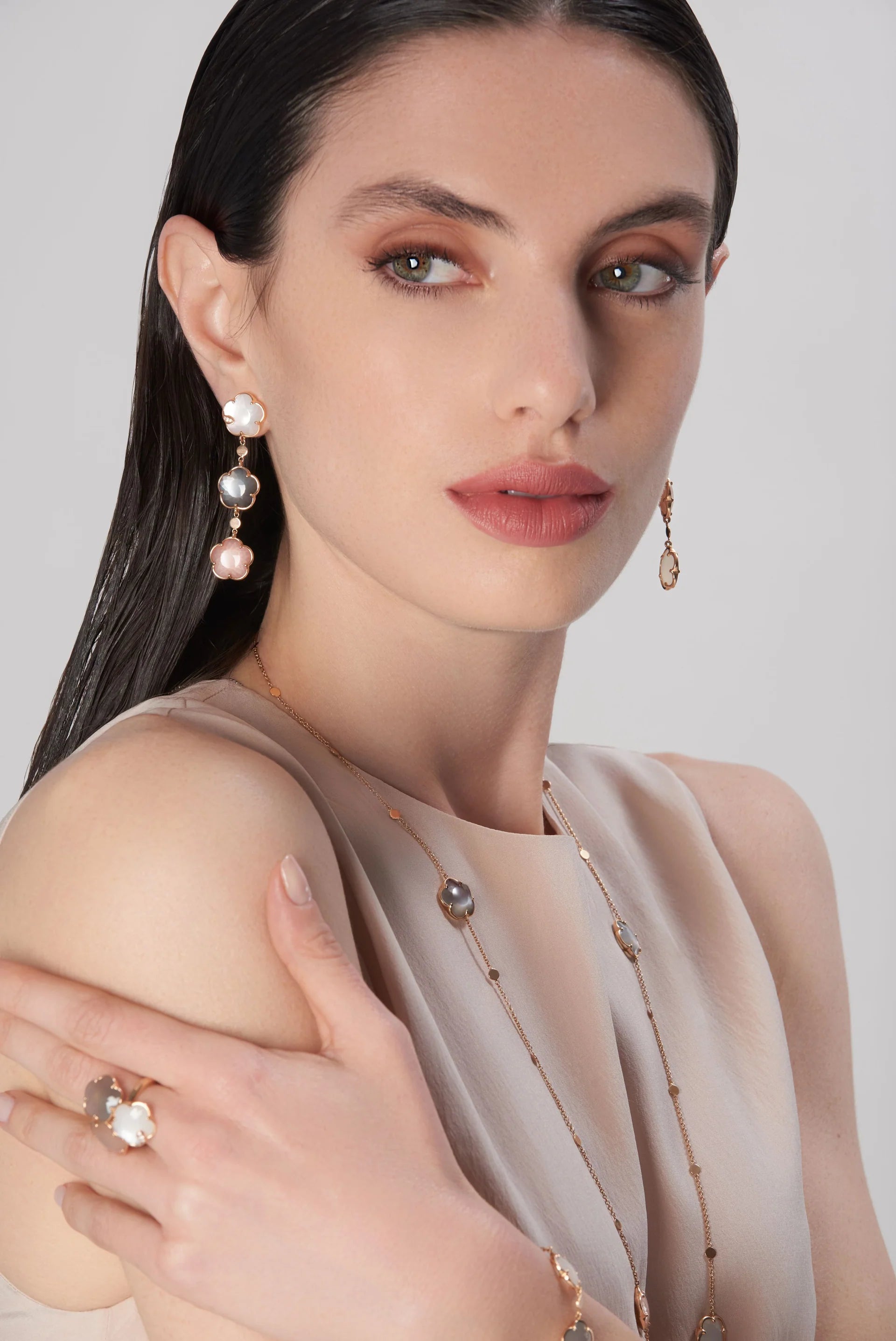 Pasquale Bruni PETIT JOLI BOUQUET LUNAIRE EARRINGS