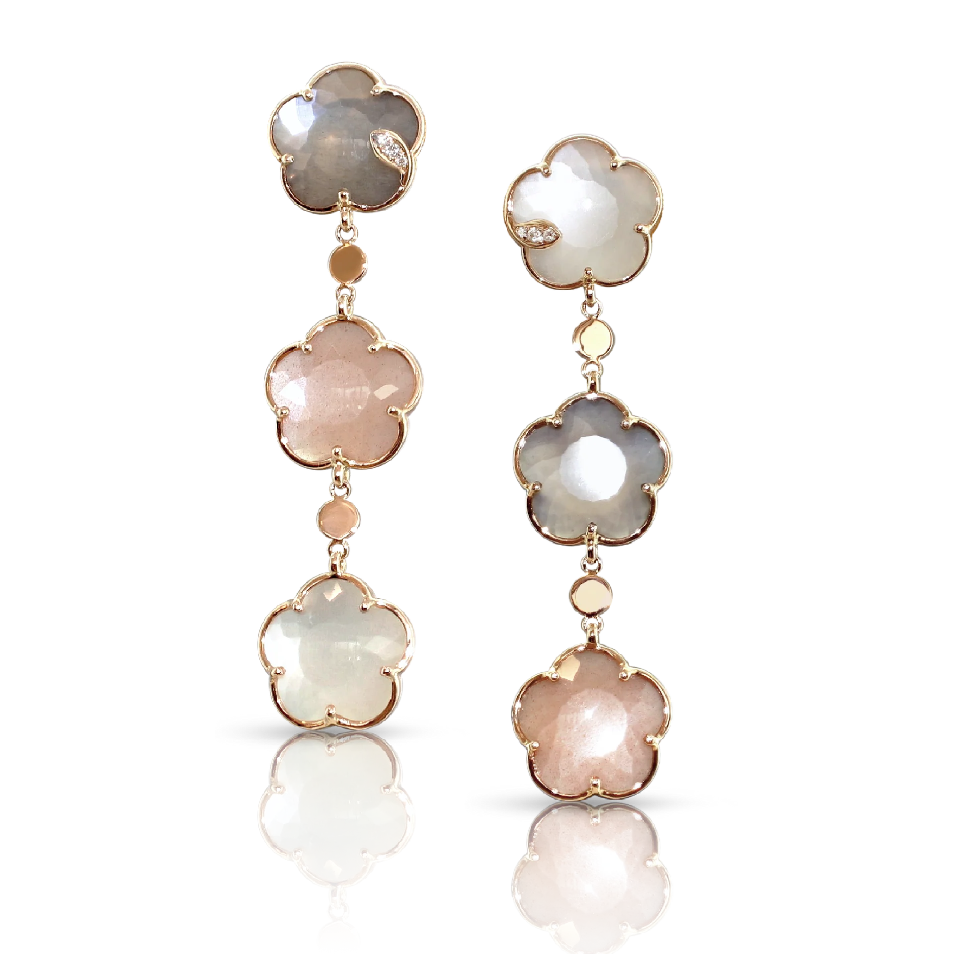 Pasquale Bruni PETIT JOLI BOUQUET LUNAIRE EARRINGS