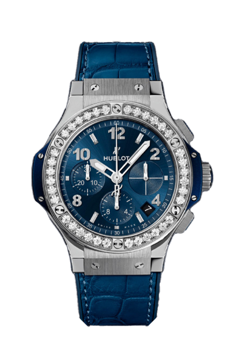 Hublot BIG BANG ACIER BLEU DIAMANTS 41 MM