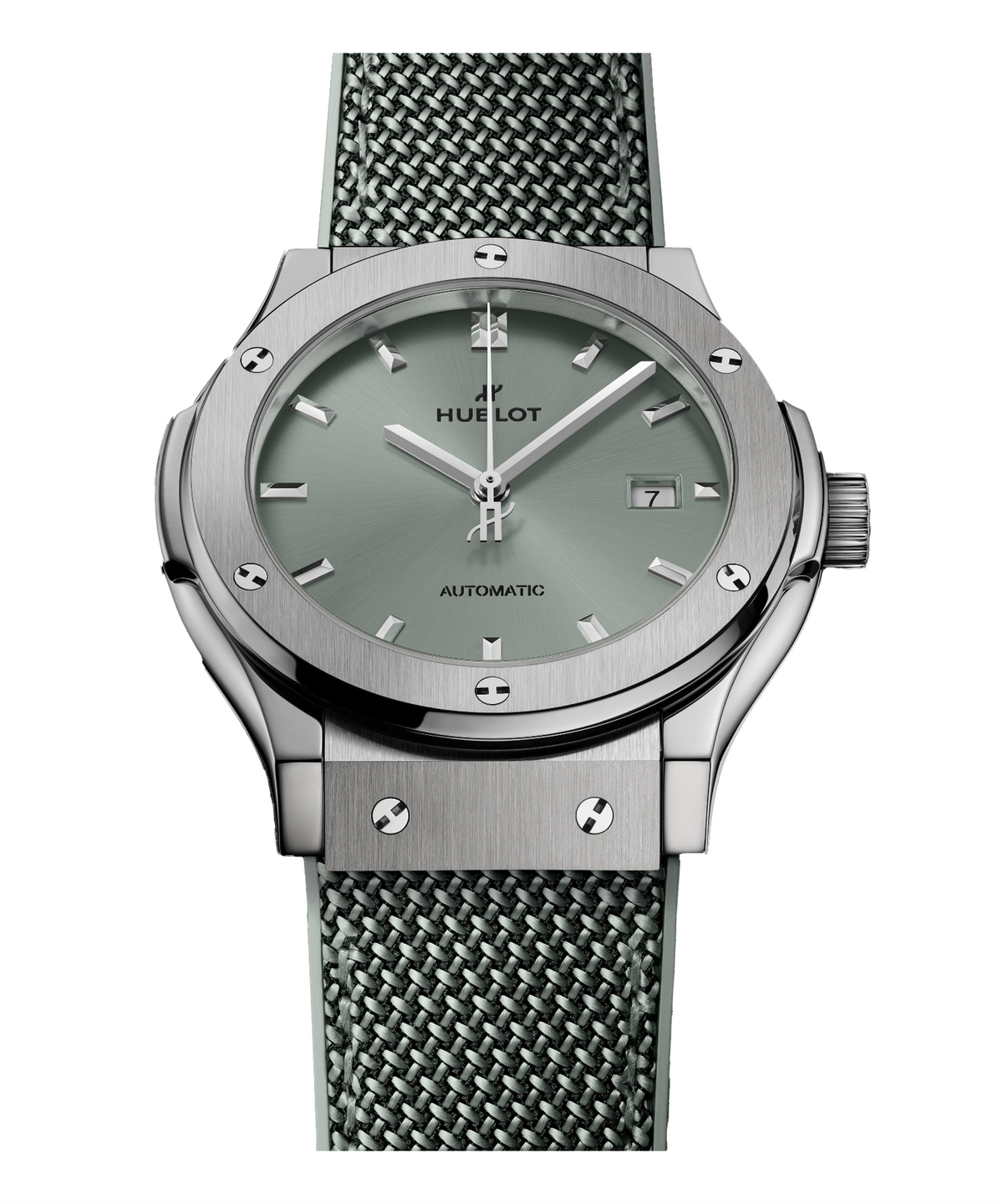 CLASSIC FUSION TITANIUM SAGE GREEN 42 MM