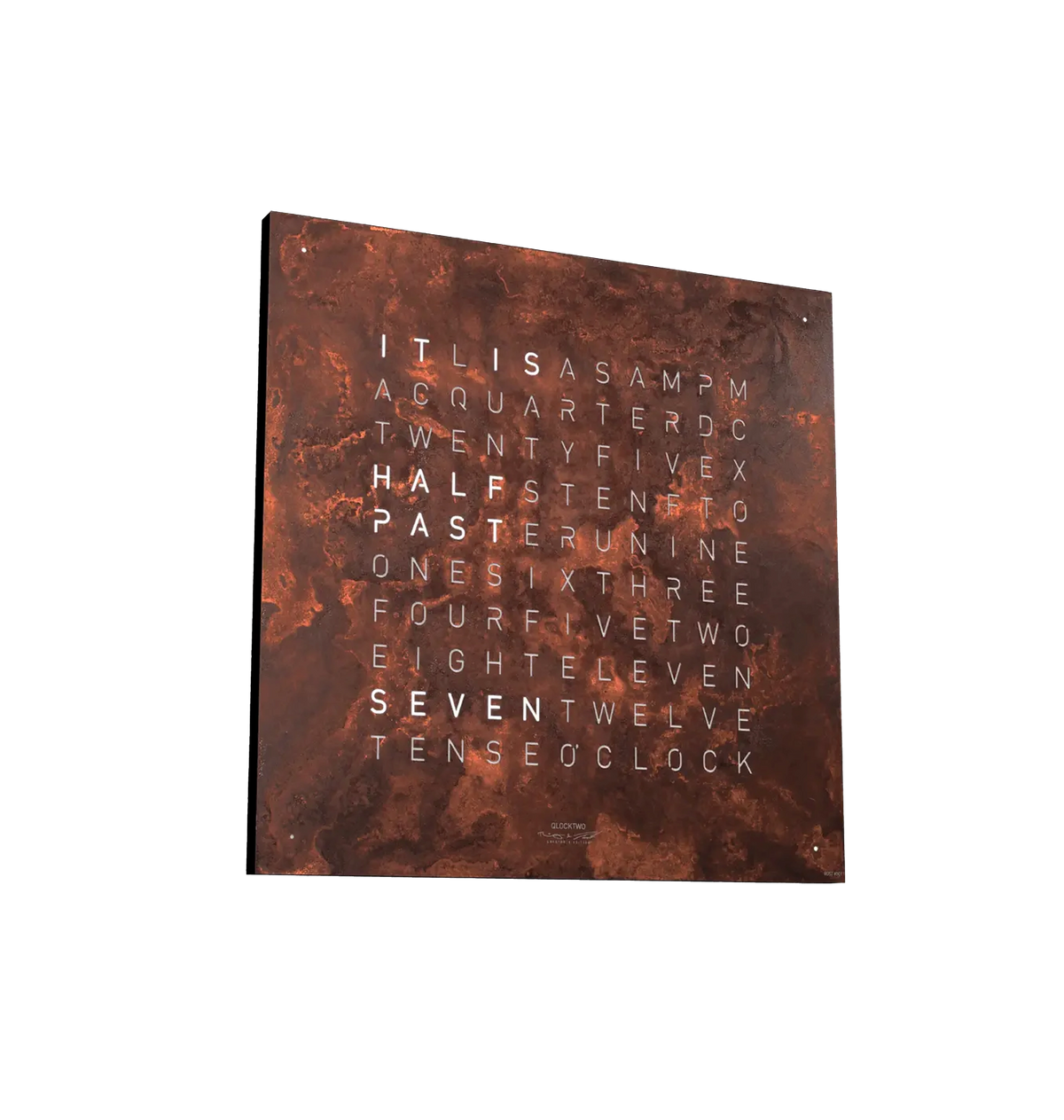 Earth 45 Rust (English letter matrix)