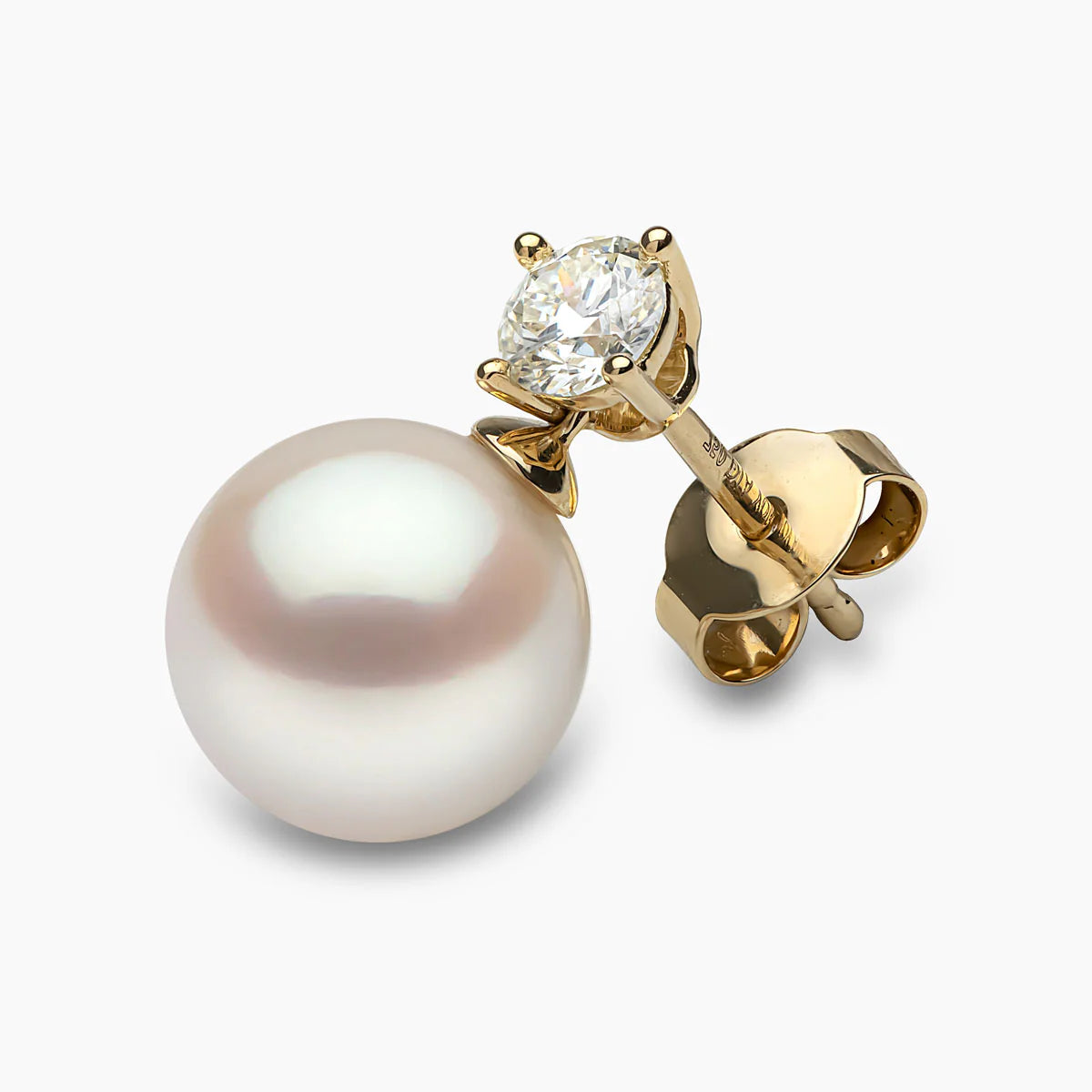 Yoko London CLASSIC AKOYA PEARL AND DIAMOND EARRINGS