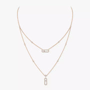 Messika MOVE UNO 2 ROWS PAVED