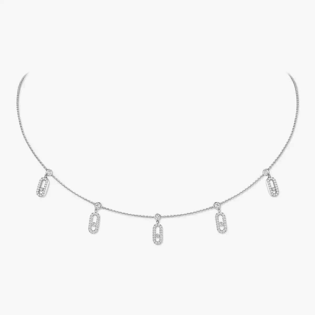 Messika MOVE UNO PAVÉ TASSEL CHOKER