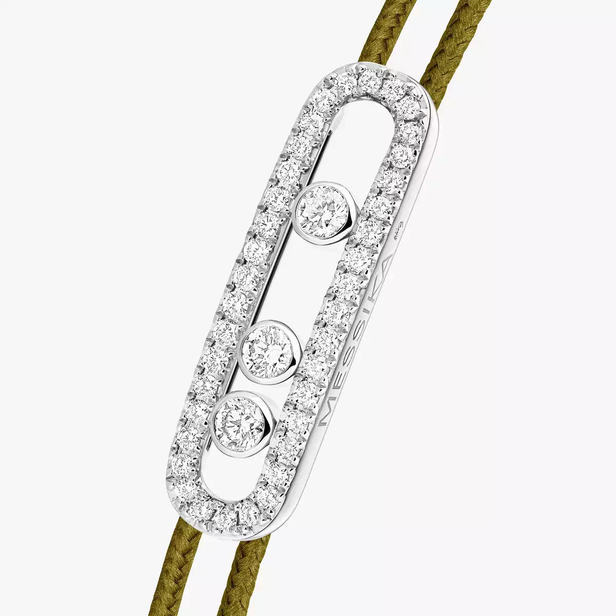 Messika MESSIKA CARE(S) CORD KHAKI PAVÉ
