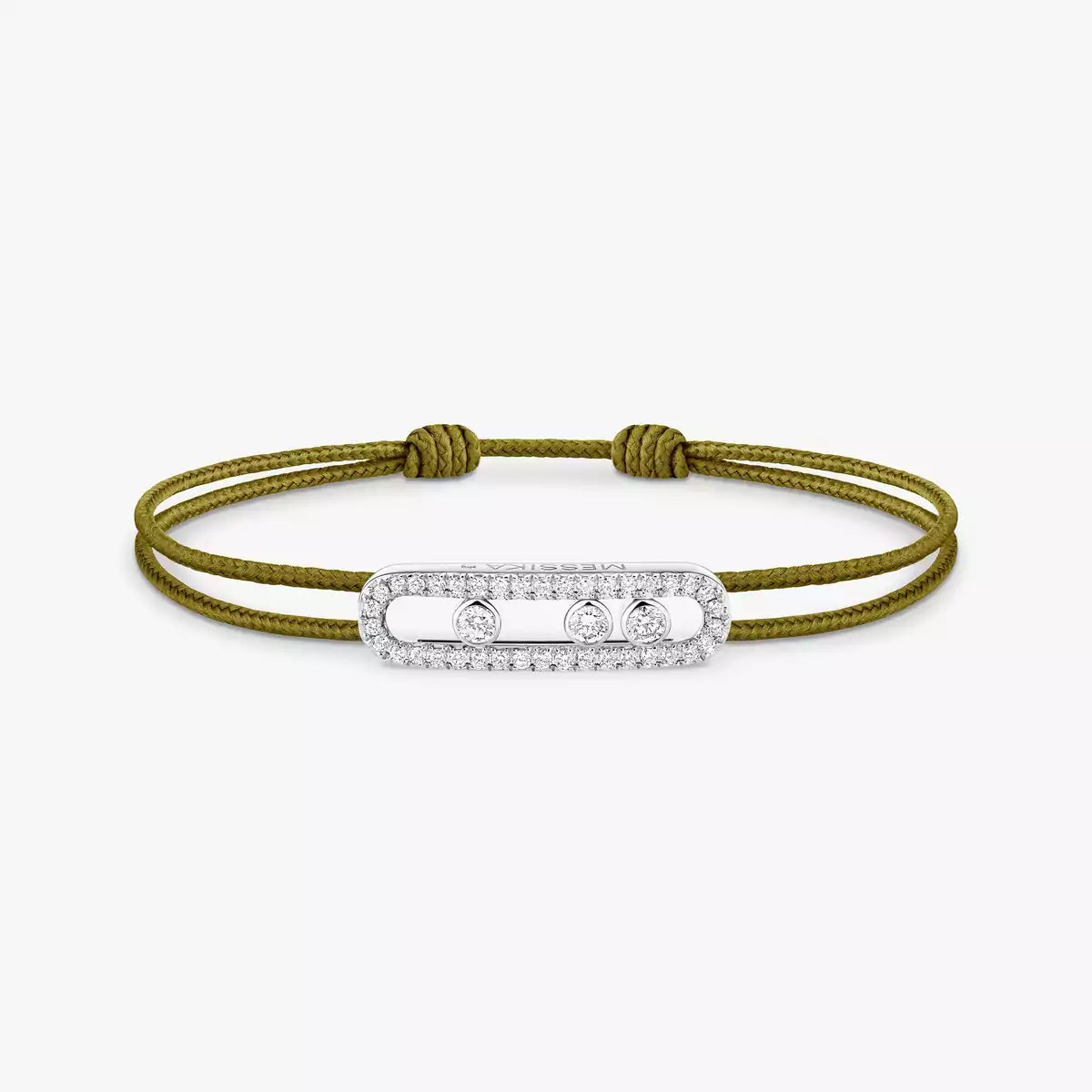 Messika MESSIKA CARE(S) CORD KHAKI PAVÉ