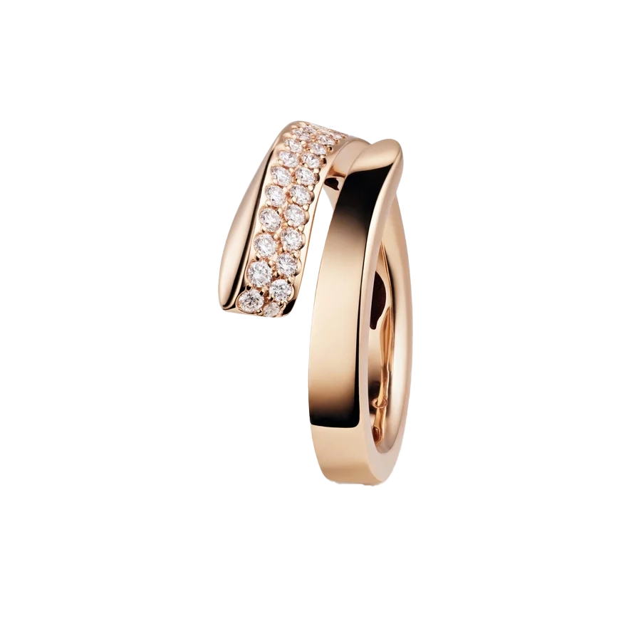 LIKE RING PINK GOLD SLIM SIZE 56