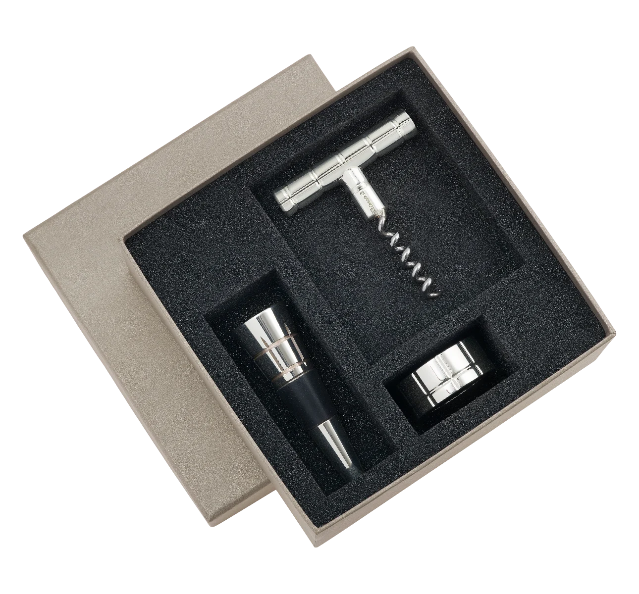 Christofle GRAPHIK Oenology wine gift set