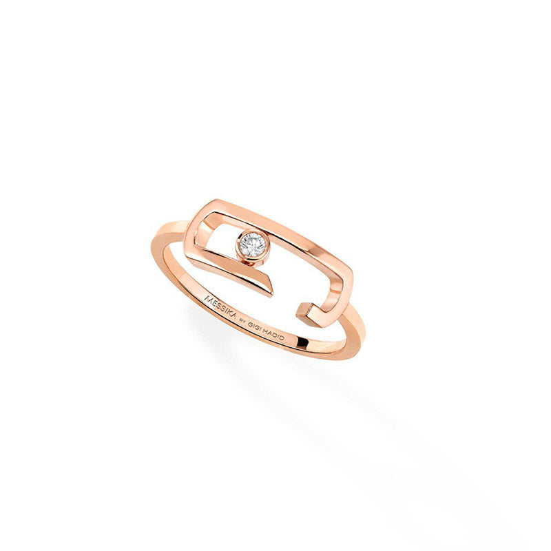 Messika MOVE ADDICTION RING ROSE GOLD size 52