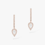 Messika JOY PS 2X0,10CT HOOP EARRINGS