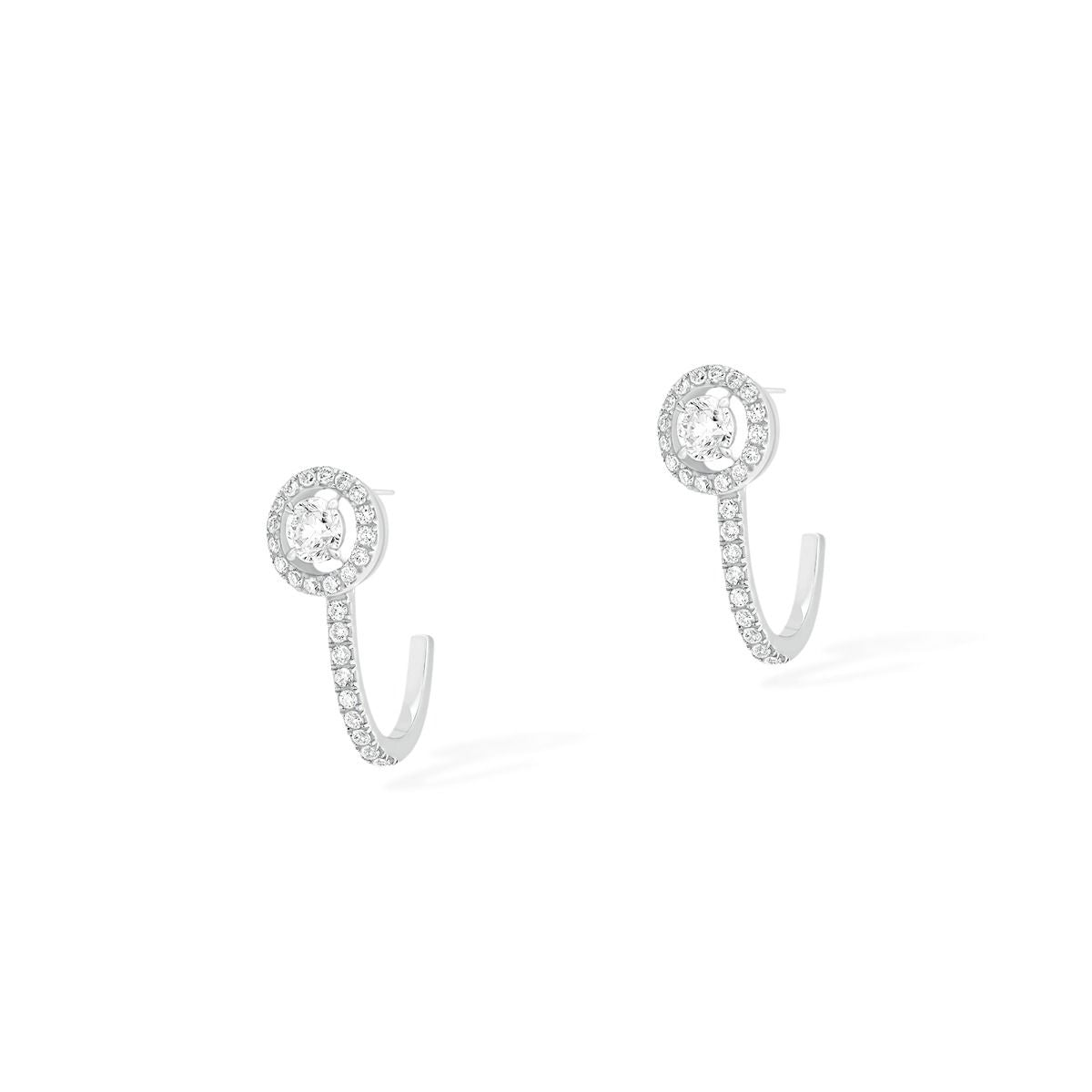 Messika JOY HOOP EARRINGS