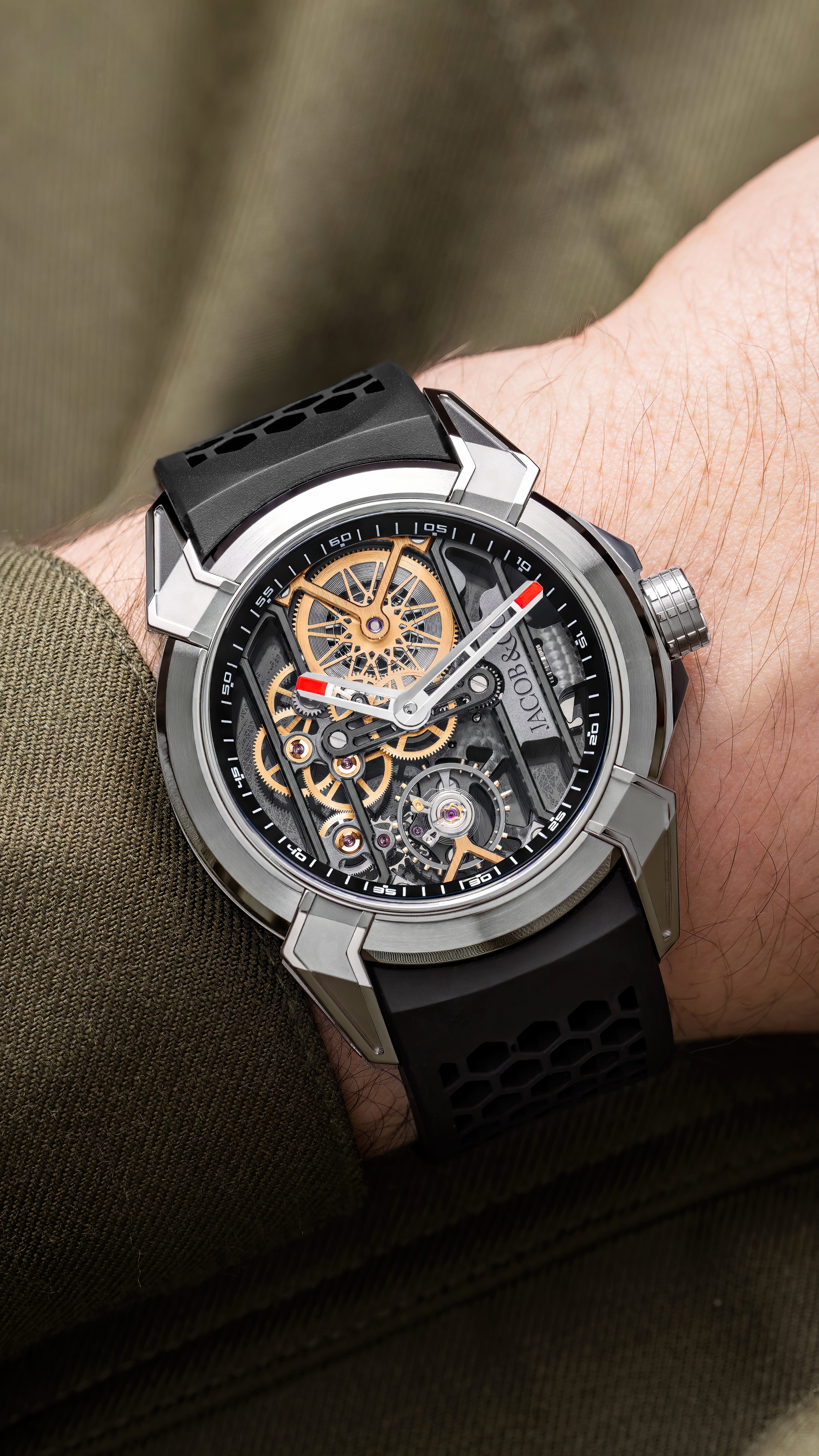 Jacob & Co. EPIC X SKELETON  BLACK 44 MM