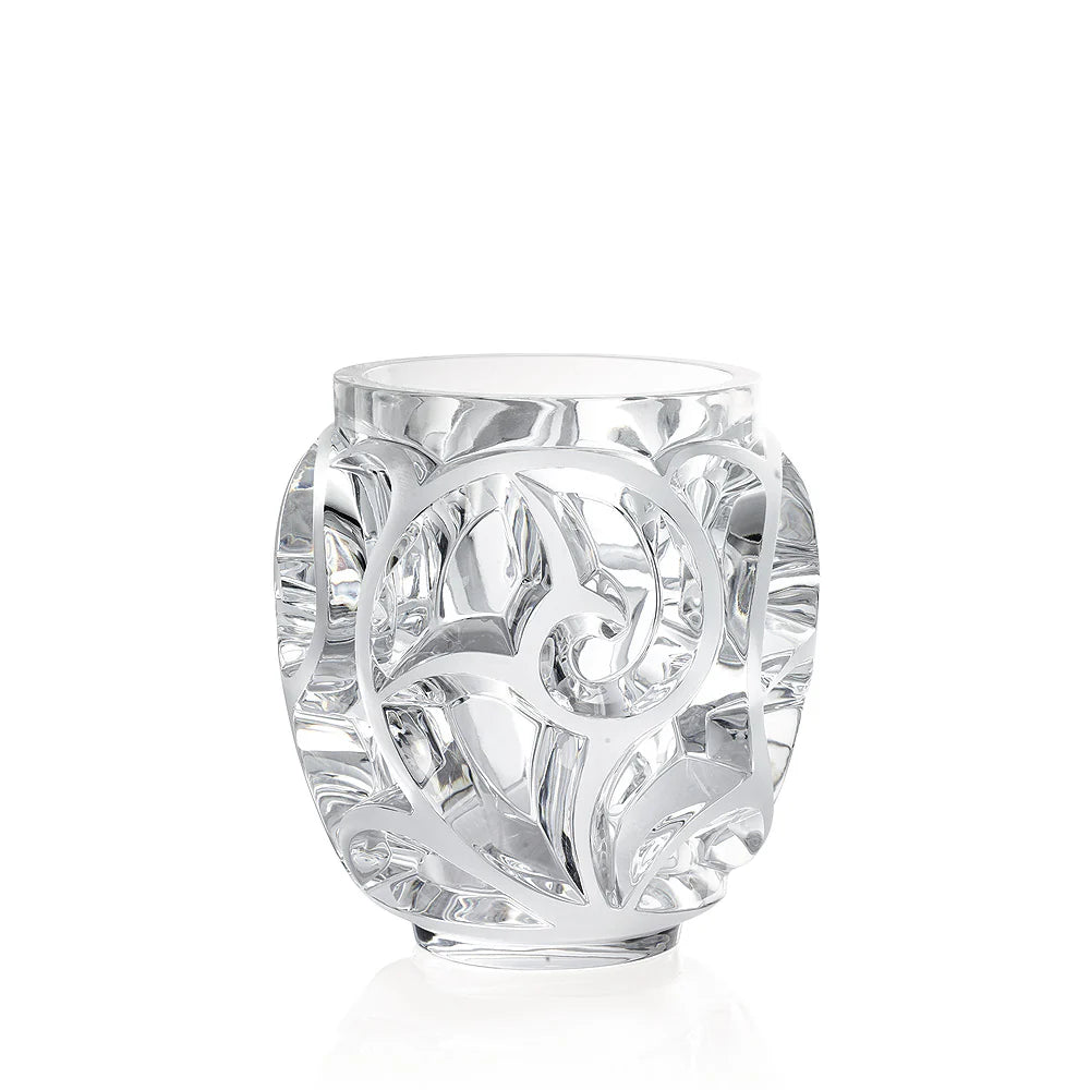 Lalique TOURBILLONS VASE CLEAR