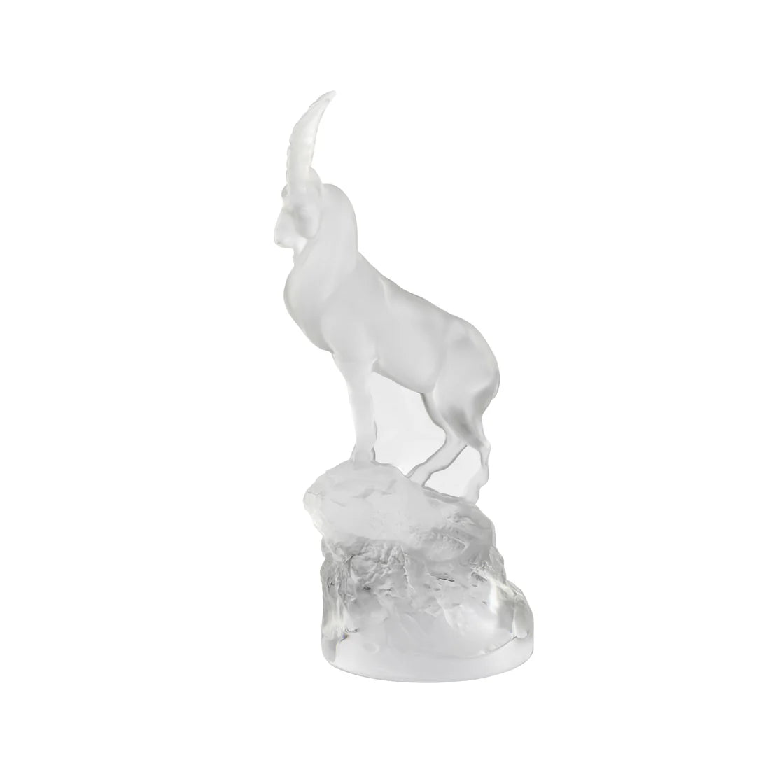 Lalique IBEX SCULPTURE CLEAR