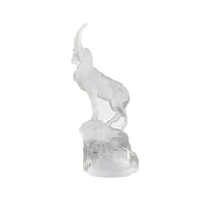 Lalique IBEX SCULPTURE CLEAR
