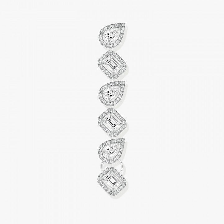Messika DIAMOND MONO EARRING IN WHITE GOLD MY TWIN