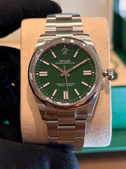 Oyster Perpetual 41 green 41 mm