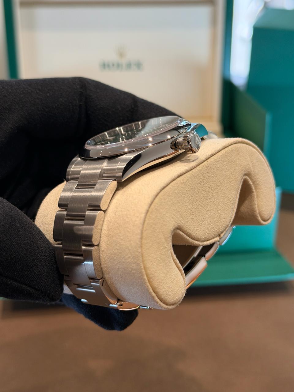 Oyster Perpetual 41 green 41 mm