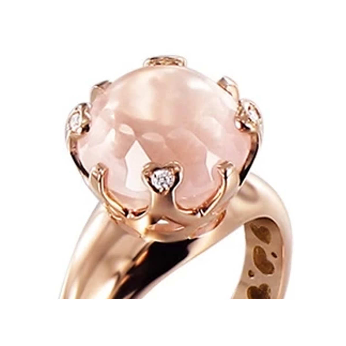 SISSI Ring ROSE QUARTZ Size: 54