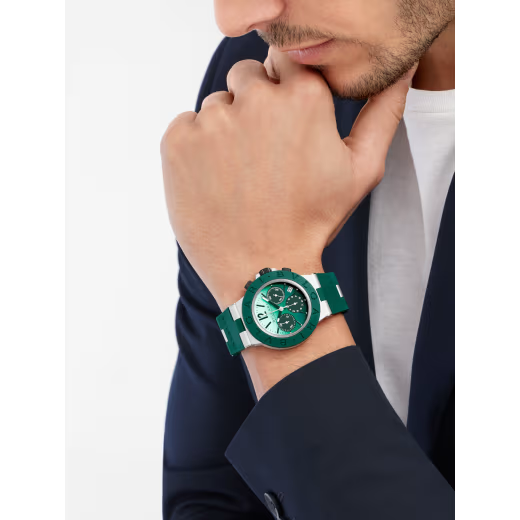 Bulgari ALUMINIUM SMERALDO 40MM