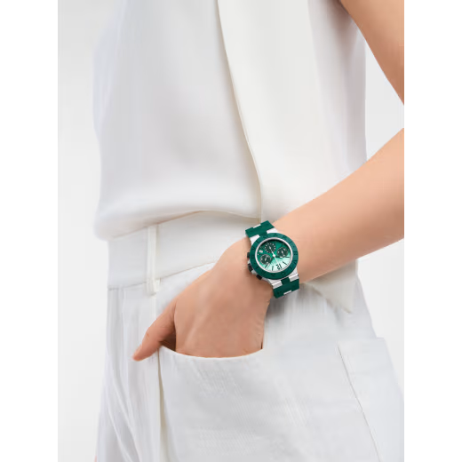 Bulgari ALUMINIUM SMERALDO 40MM