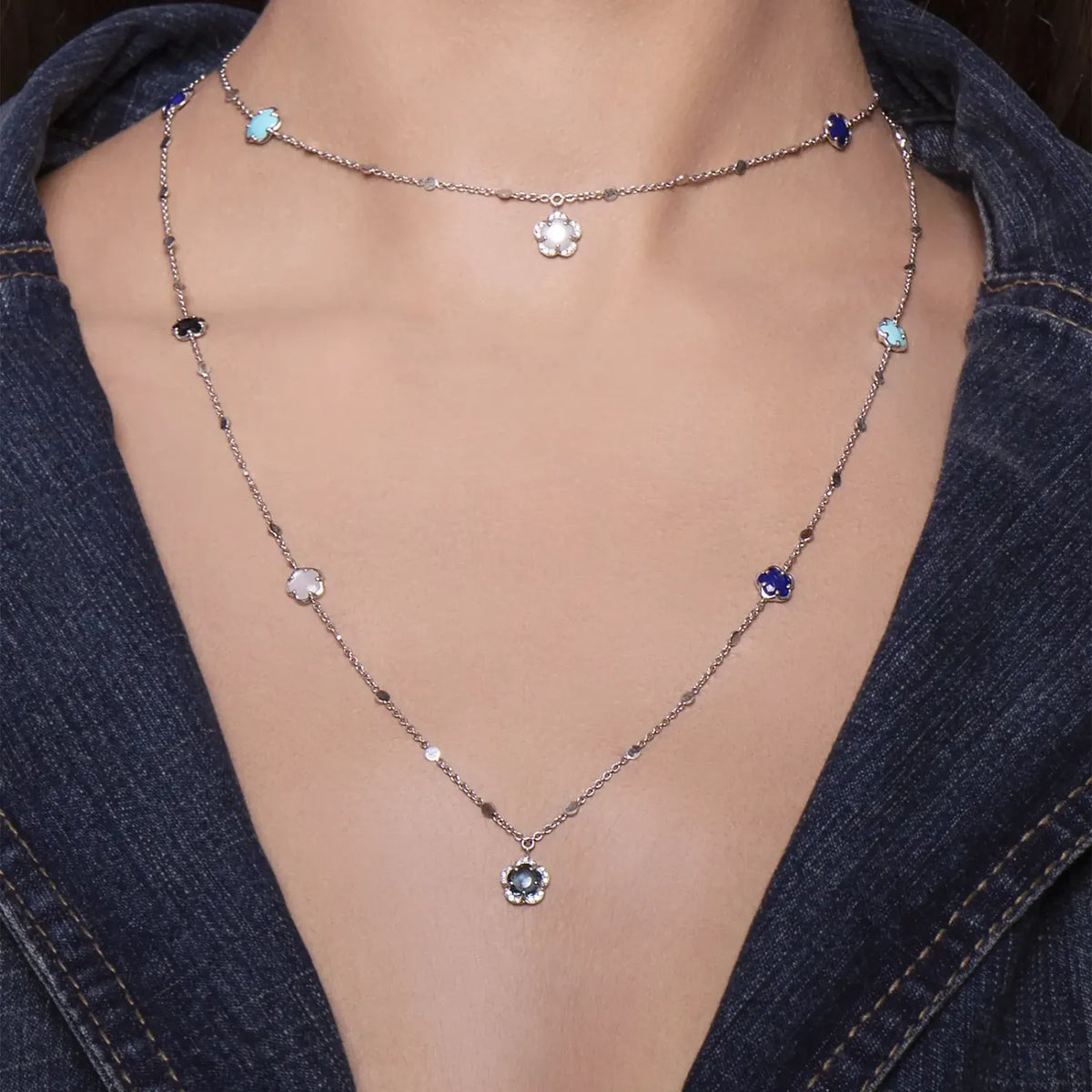 FIGLIA DEI FIORI LONG NECKLACE