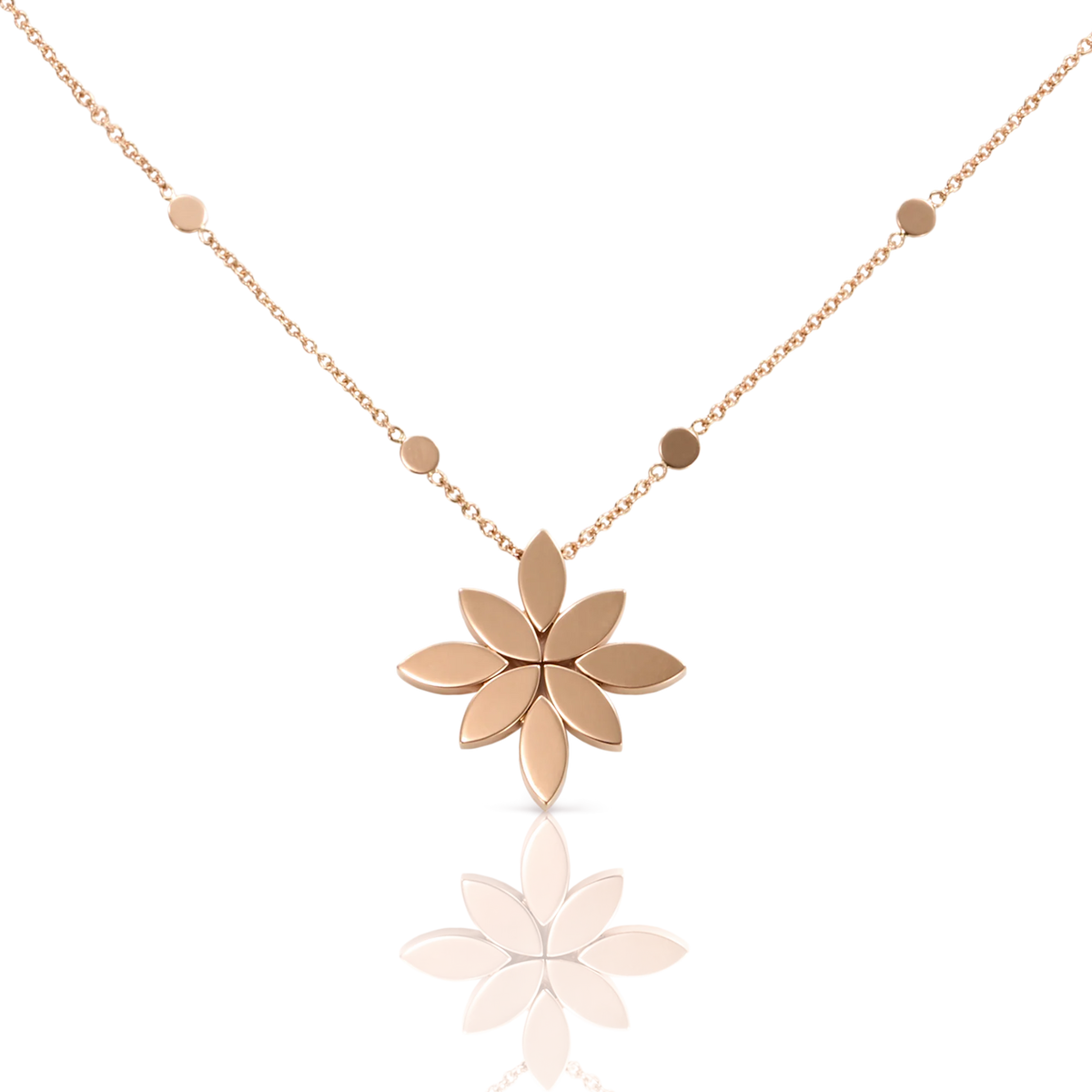 GHIRLANDA LUCE DI LOTO NECKLACE