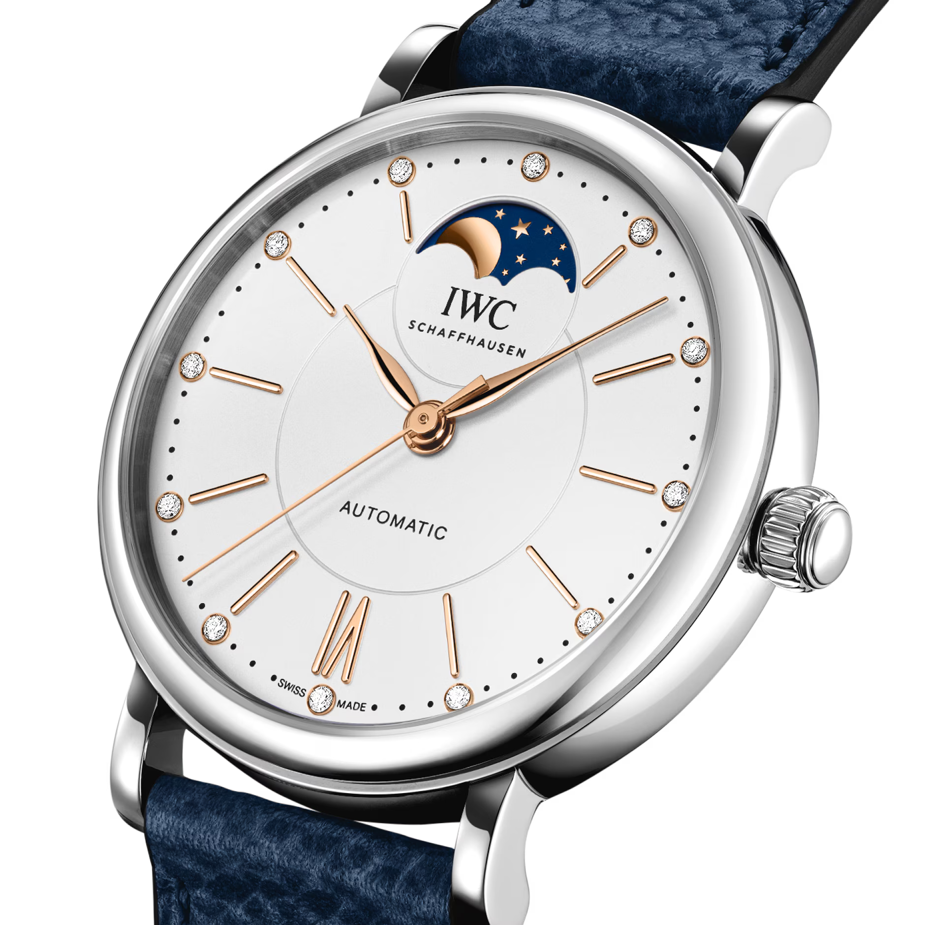 IWC PORTOFINO AUTOMATIC MOON PHASE 37MM