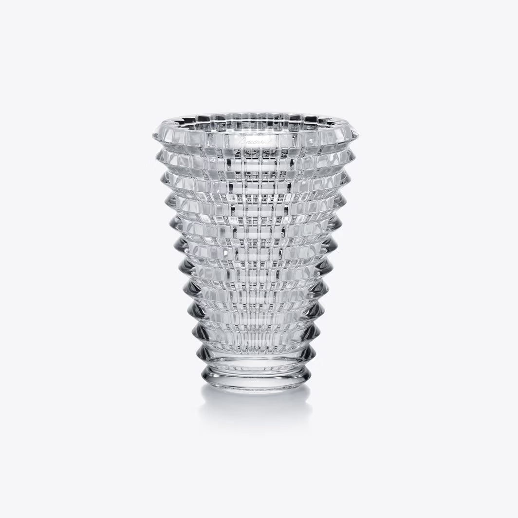 Baccarat EYE OVAL VASE S CLEAR