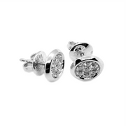 Crivelli LIGHT POINT EARRINGS WITH DIAMONDS
