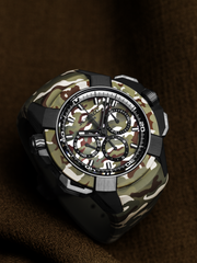 EPIC X CHRONO TRI-COMPAX GREEN CAMO 44 MM