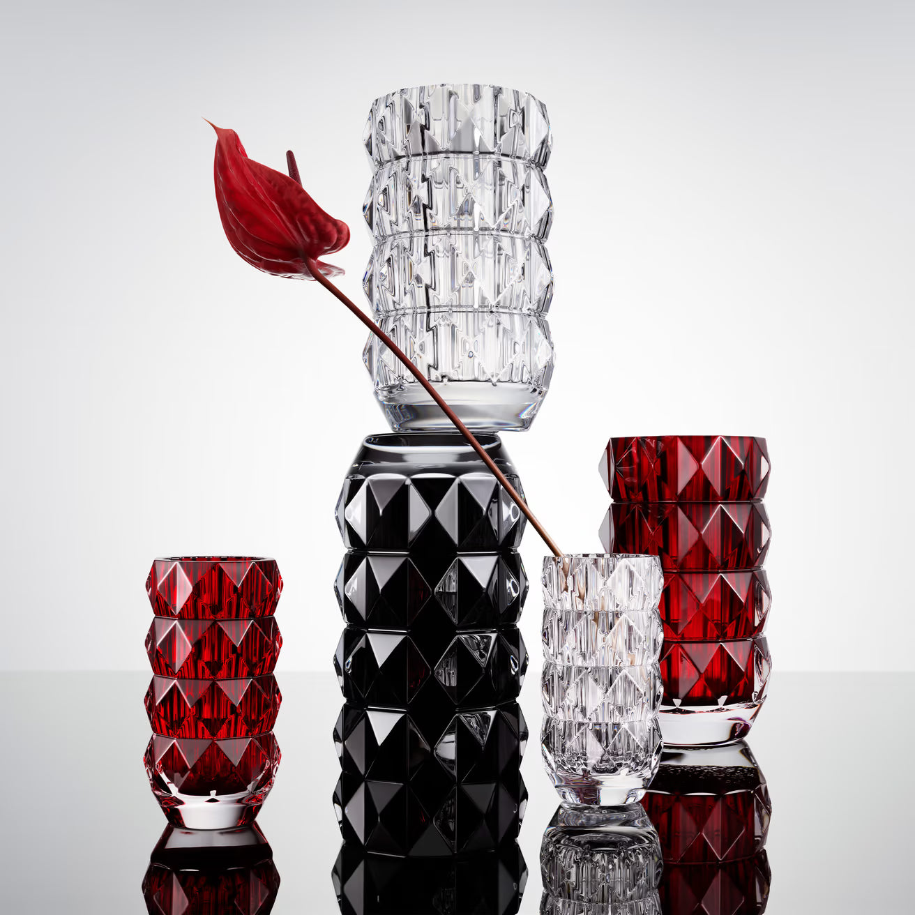 Baccarat LOUXOR ROUND VASE XL