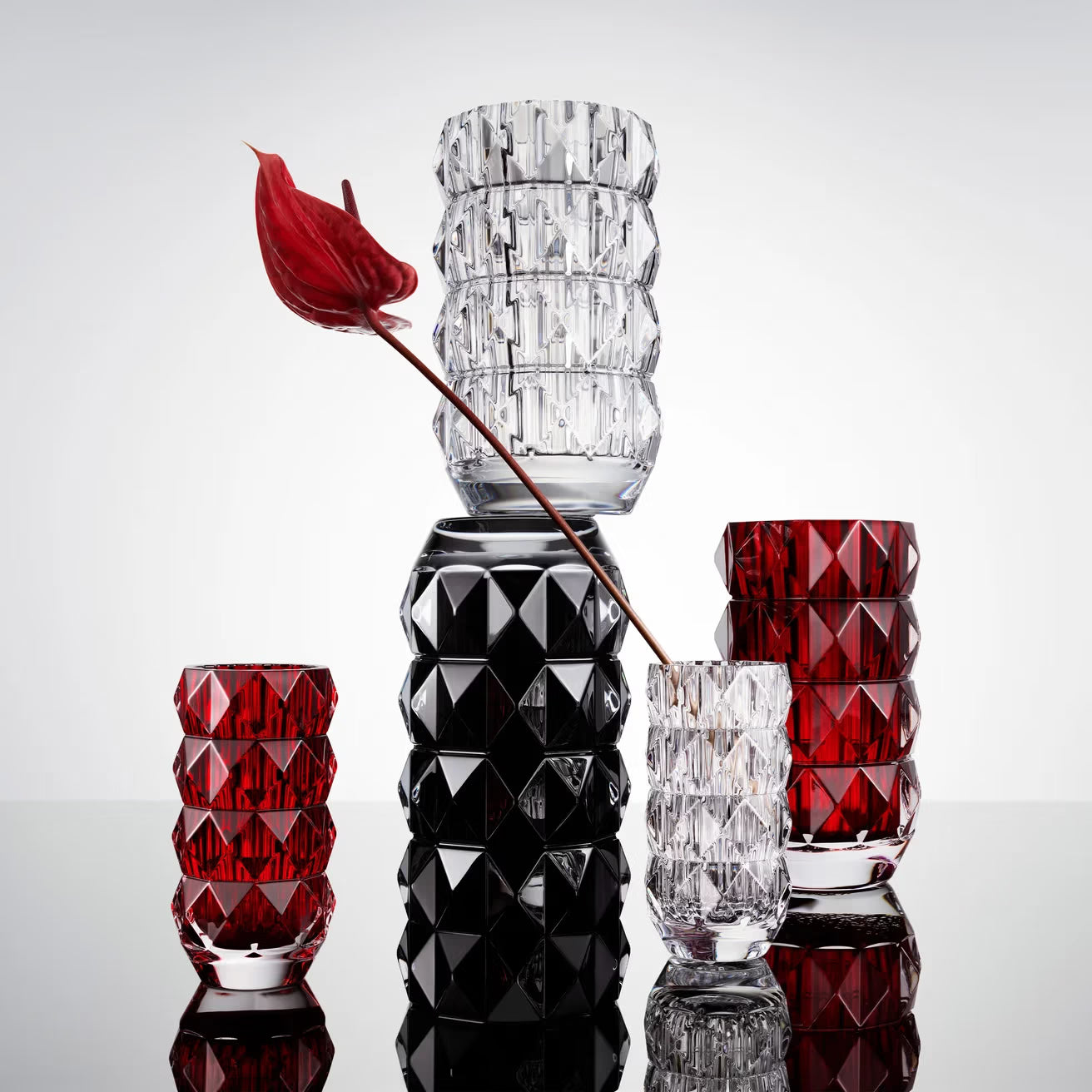 Baccarat LOUXOR VASE ROND M
