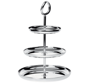 Christofle VERTIGO 3-tier pastry stand