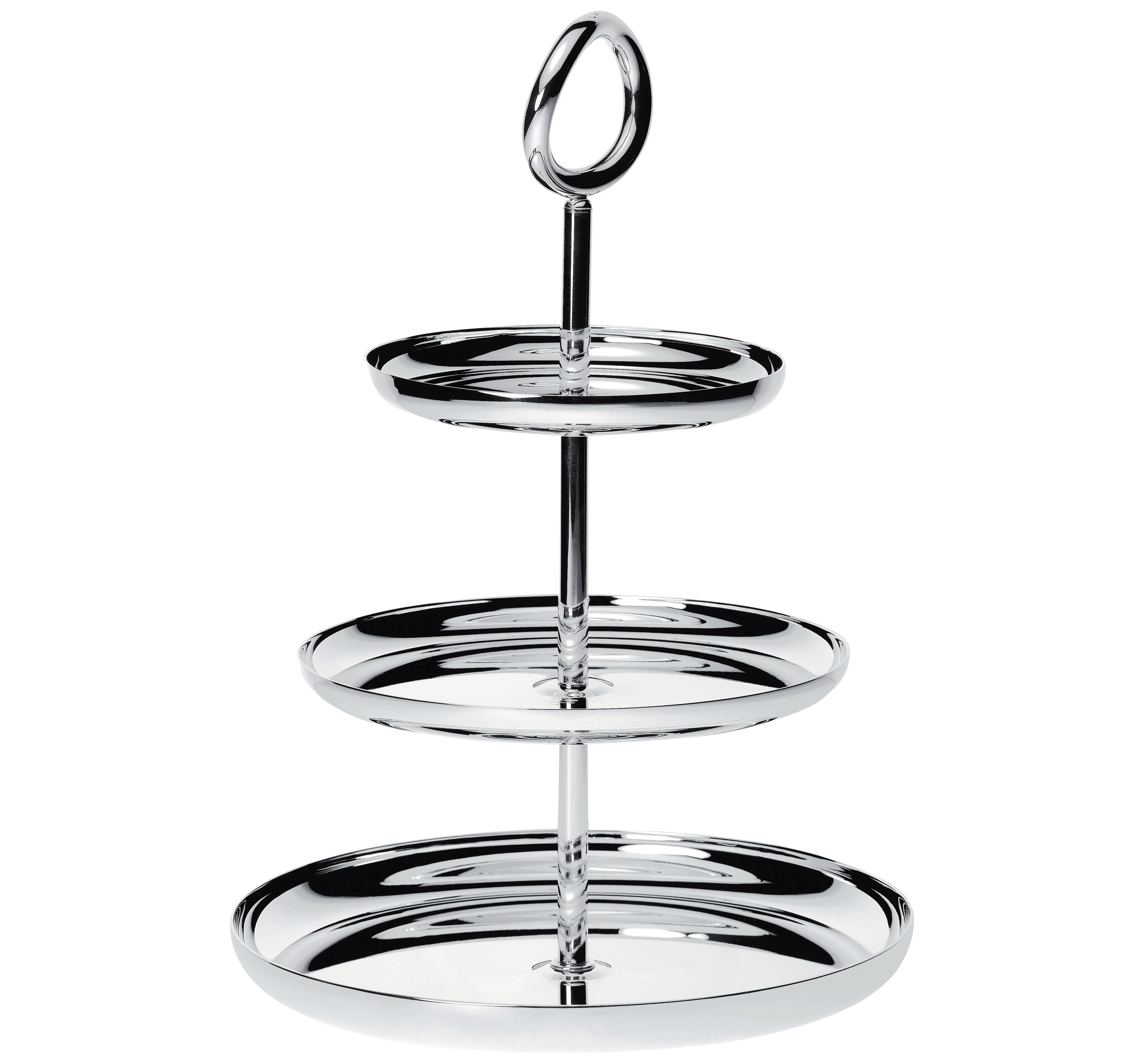 Christofle VERTIGO 3-tier pastry stand