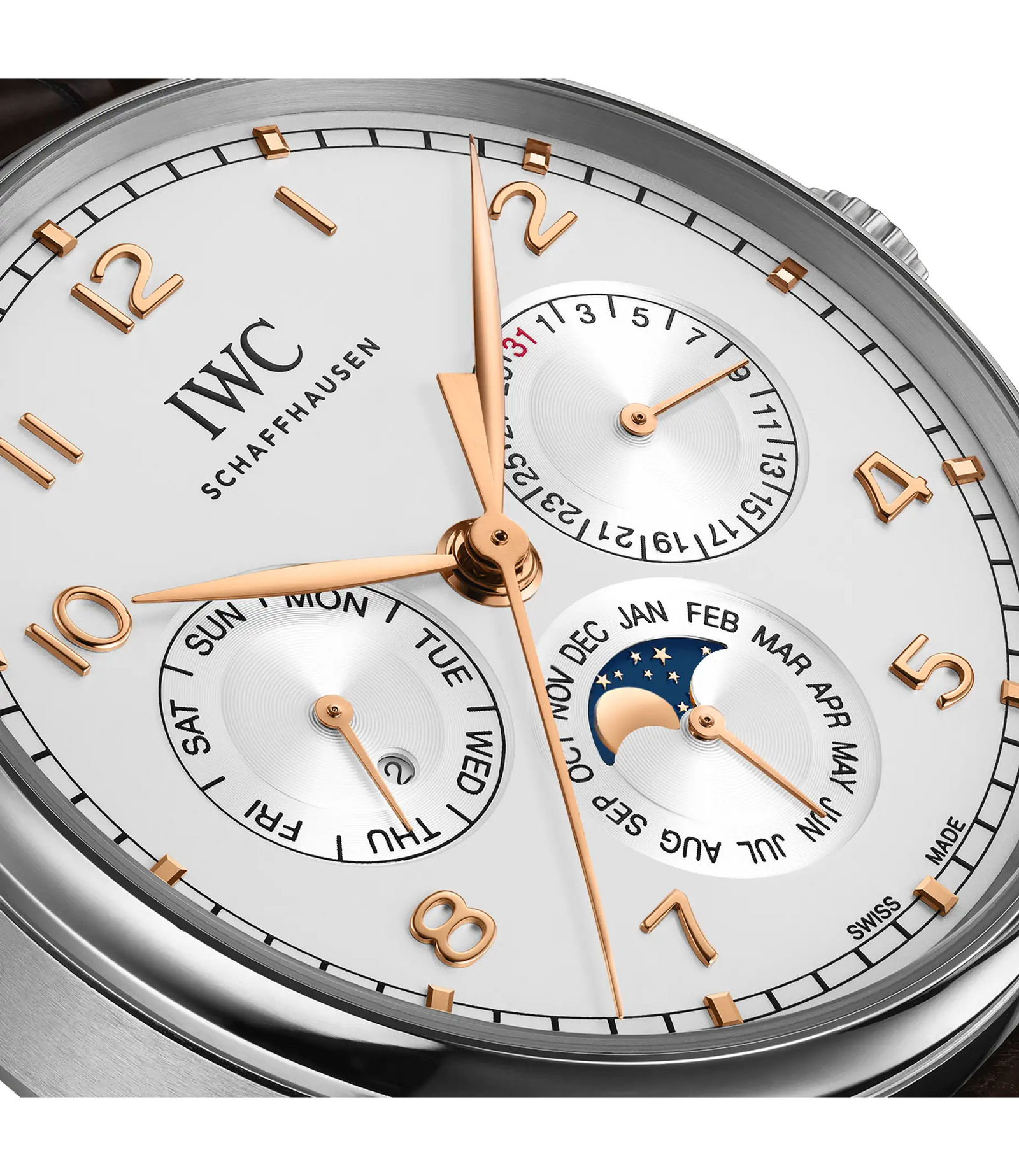 PORTUGIESER EWIGER KALENDER 42 MM