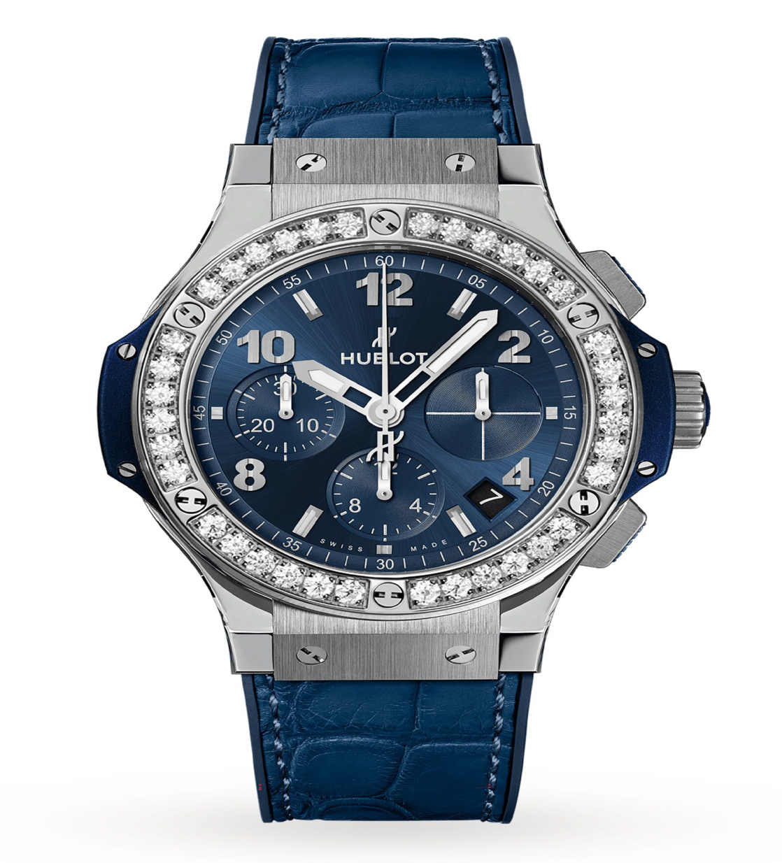 Hublot BIG BANG STEEL BLUE DIAMONDS 41 MM