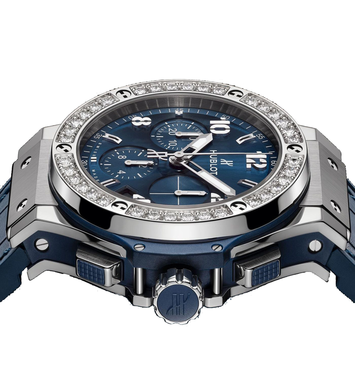 Hublot BIG BANG ACIER BLEU DIAMANTS 41 MM