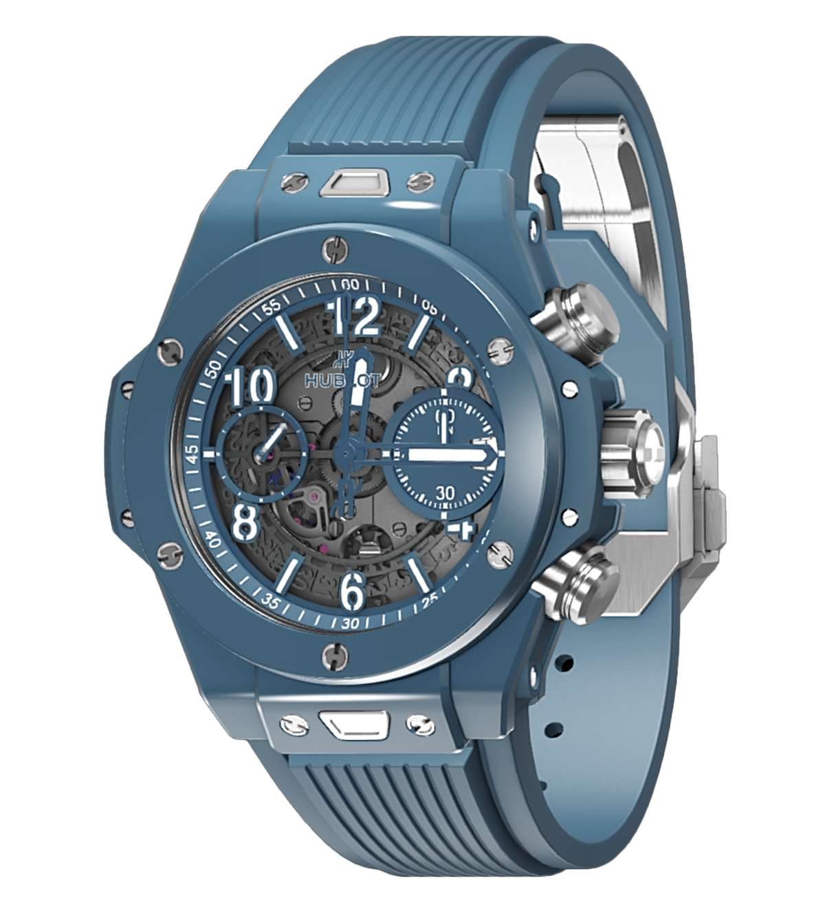 BIG BANG UNICO PETROL BLUE CERAMIC 42 MM