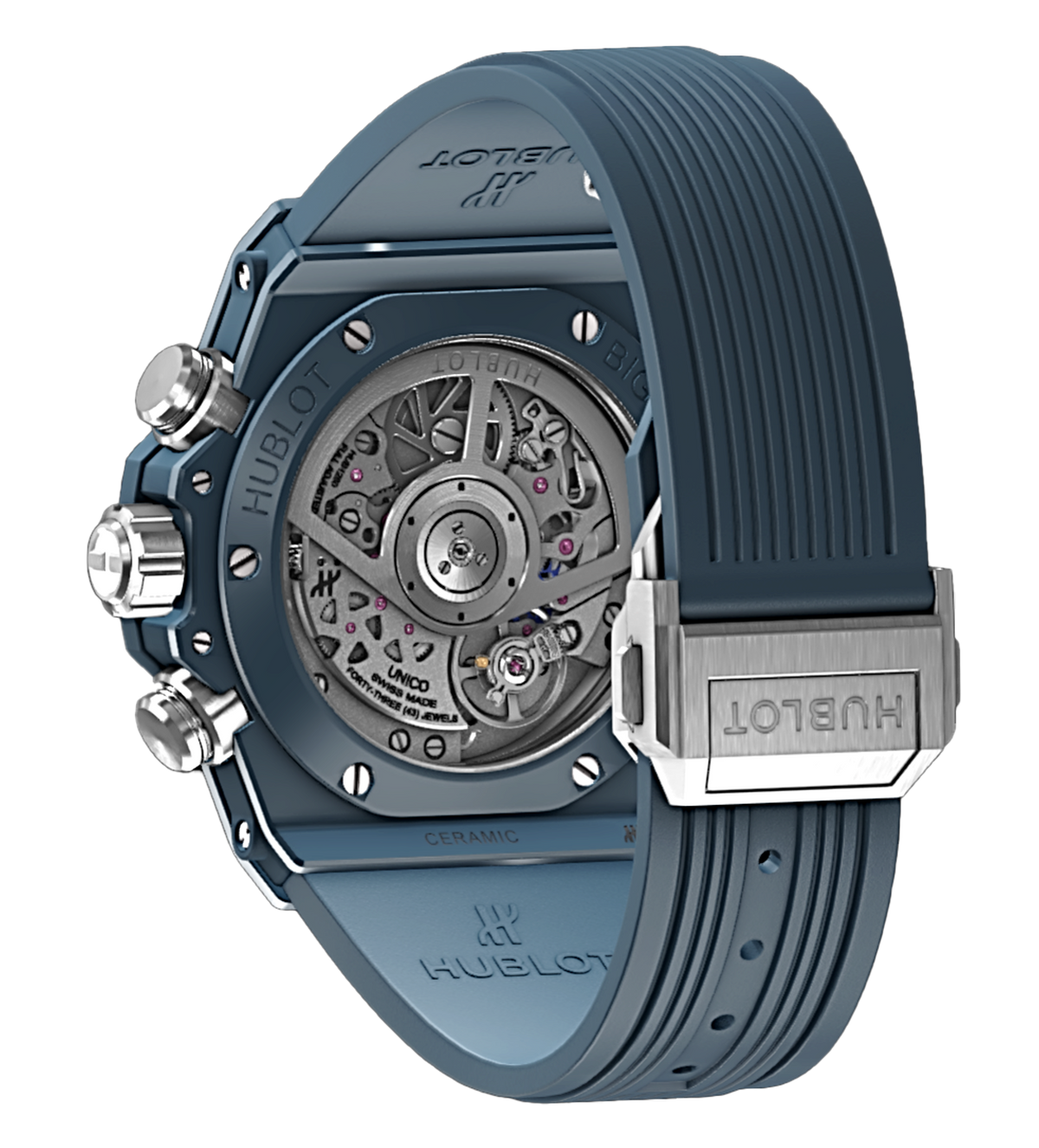 BIG BANG UNICO PETROL BLUE CERAMIC 42 MM