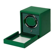 CUB SINGLE WATCH WINDER WITH COVER GREEN