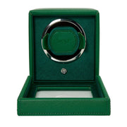 CUB SINGLE WATCH WINDER WITH COVER GREEN