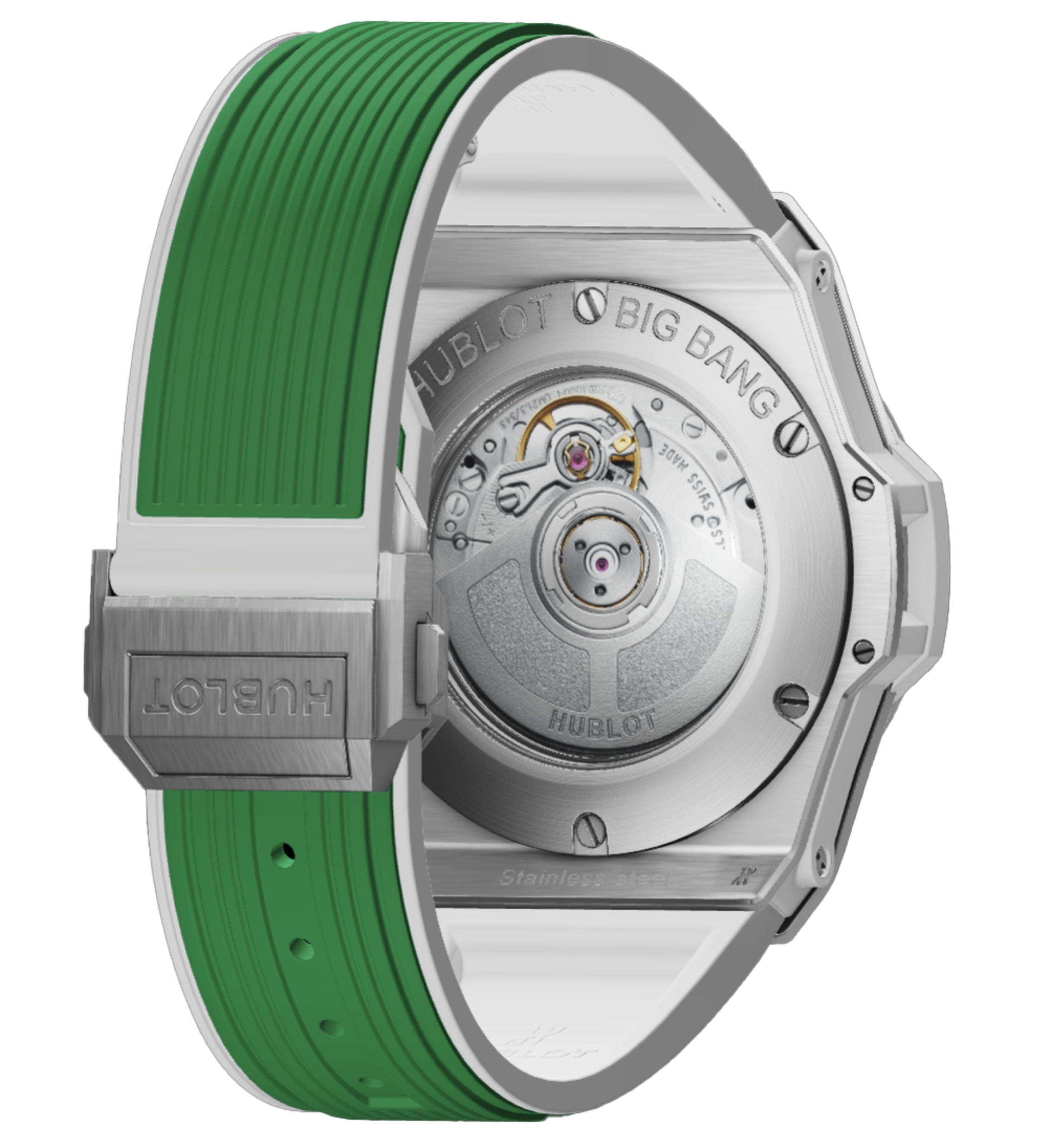 Hublot BIG BANG ONE CLICK JOYFUL STEEL APPLE GREEN 33 MM