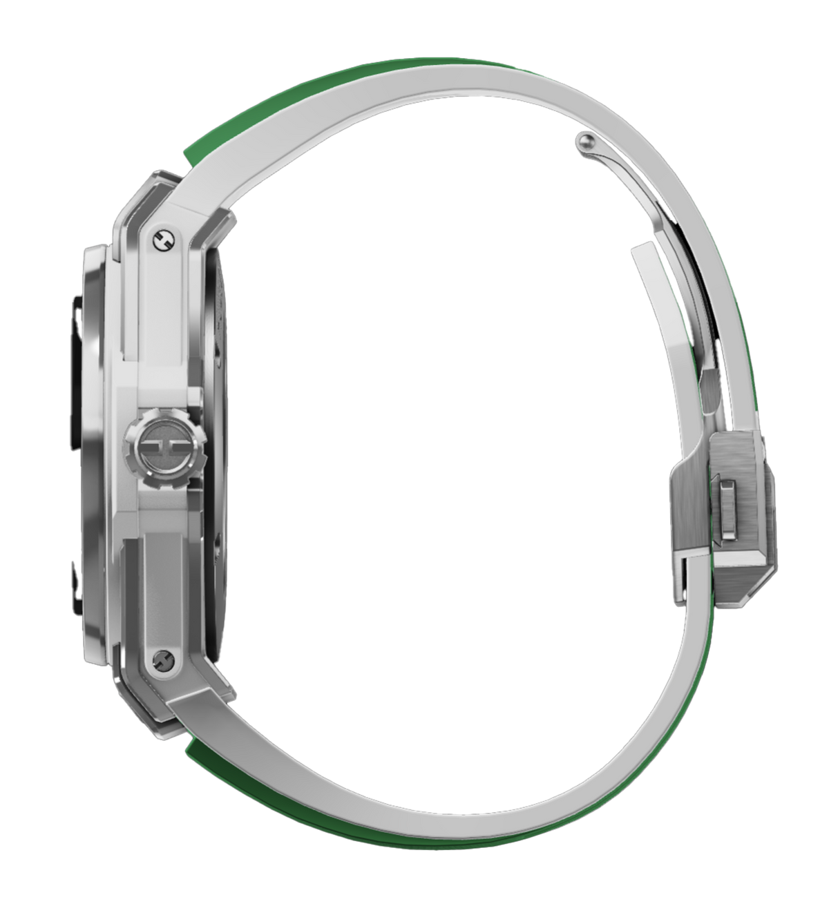 BIG BANG ONE CLICK JOYFUL STEEL APPLE GREEN 33 MM