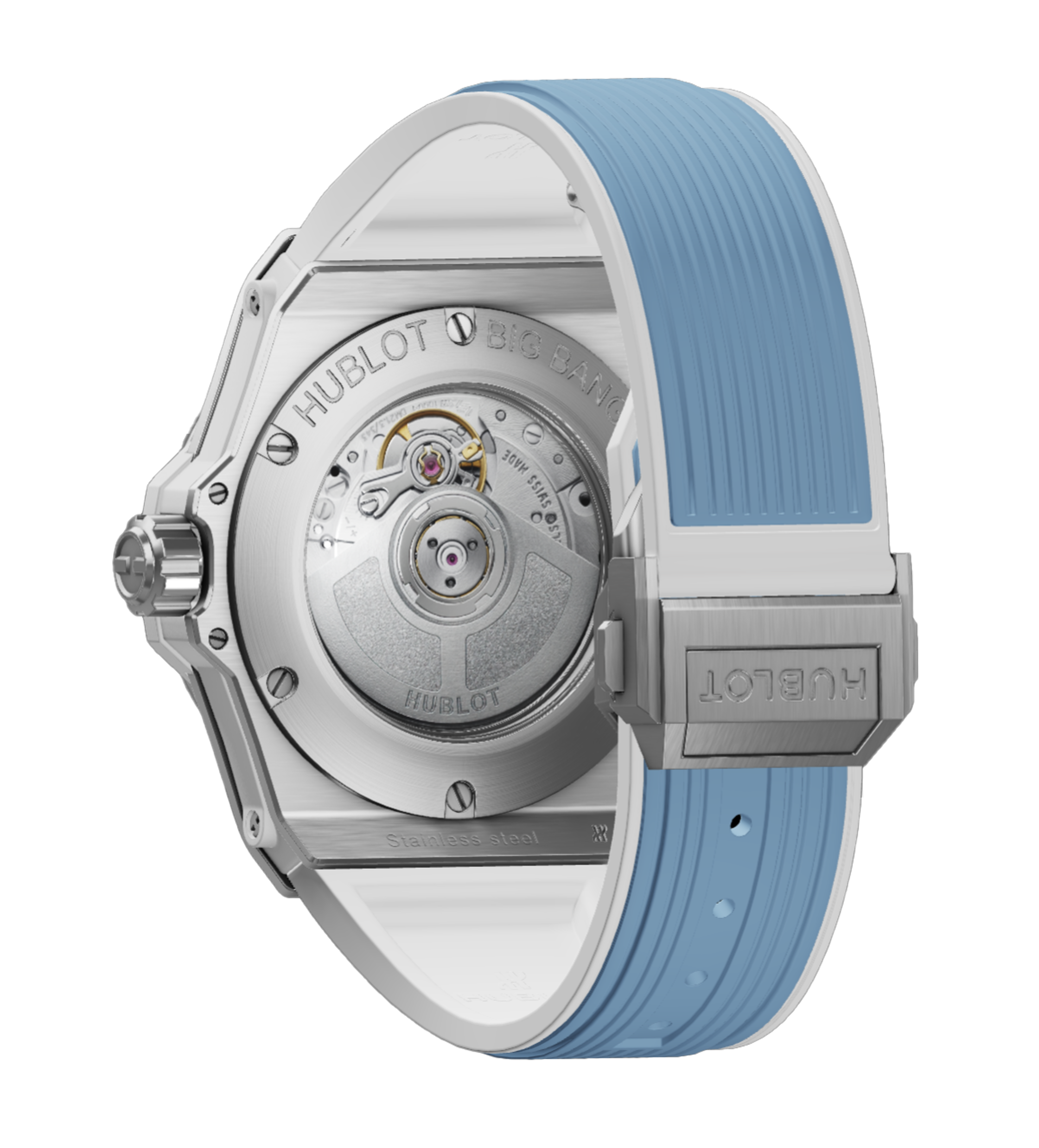 Hublot BIG BANG ONE CLICK JOYFUL STEEL SKY BLUE 33 MM