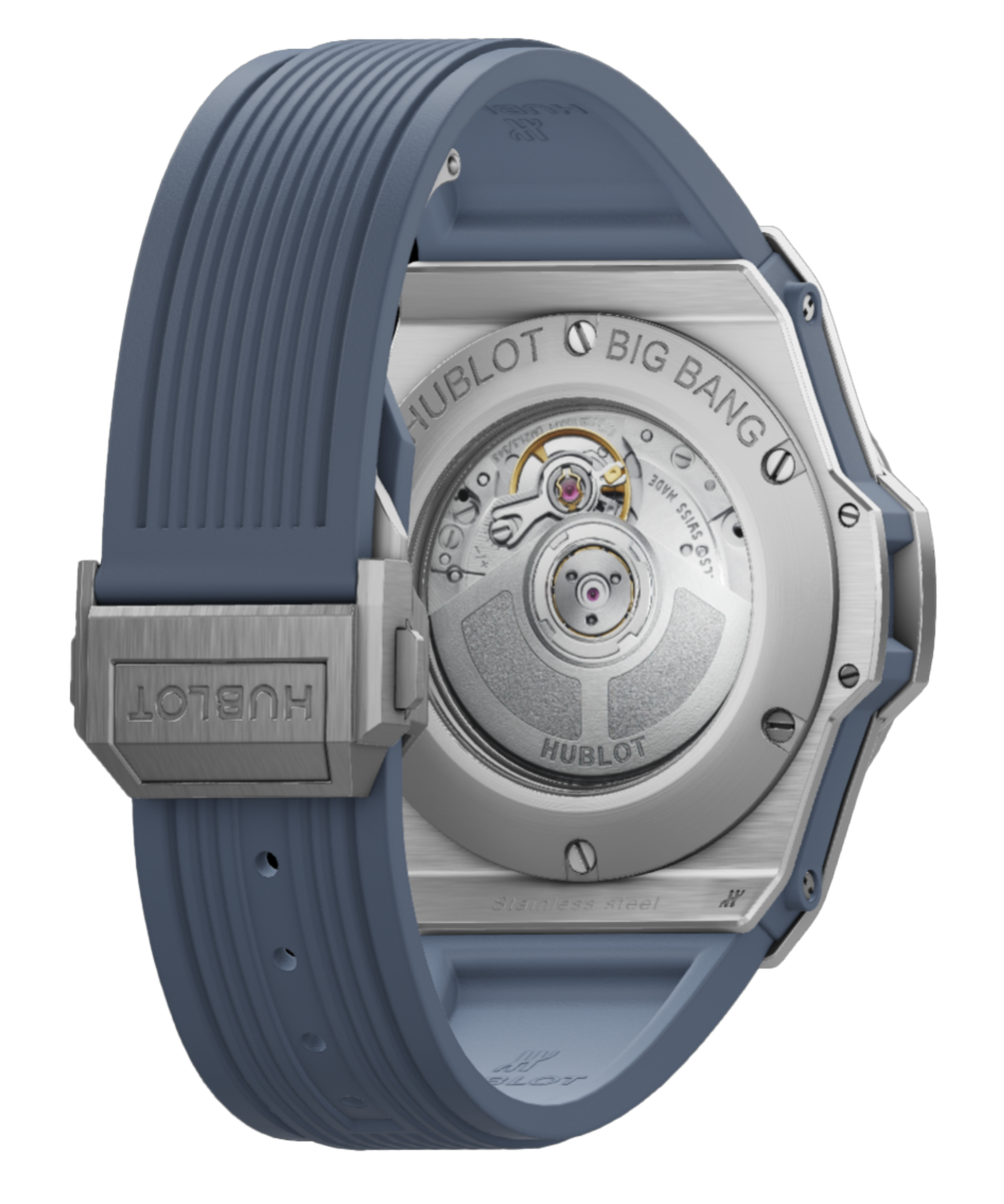 Hublot BIG BANG ONE CLICK STEEL COAL BLUE DIAMONDS 33 MM